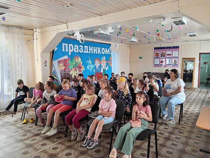 Патриотический кинопоказ фильмов детям 